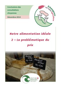 4 - Rapport alimentation idéale - prix