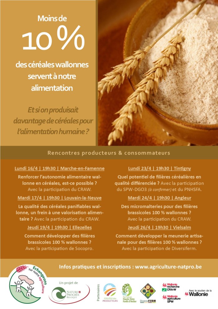 Rencontres céréales avril 2018